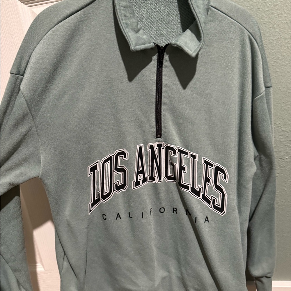 Los Angeles California Quarter-Zip Sweatshirt